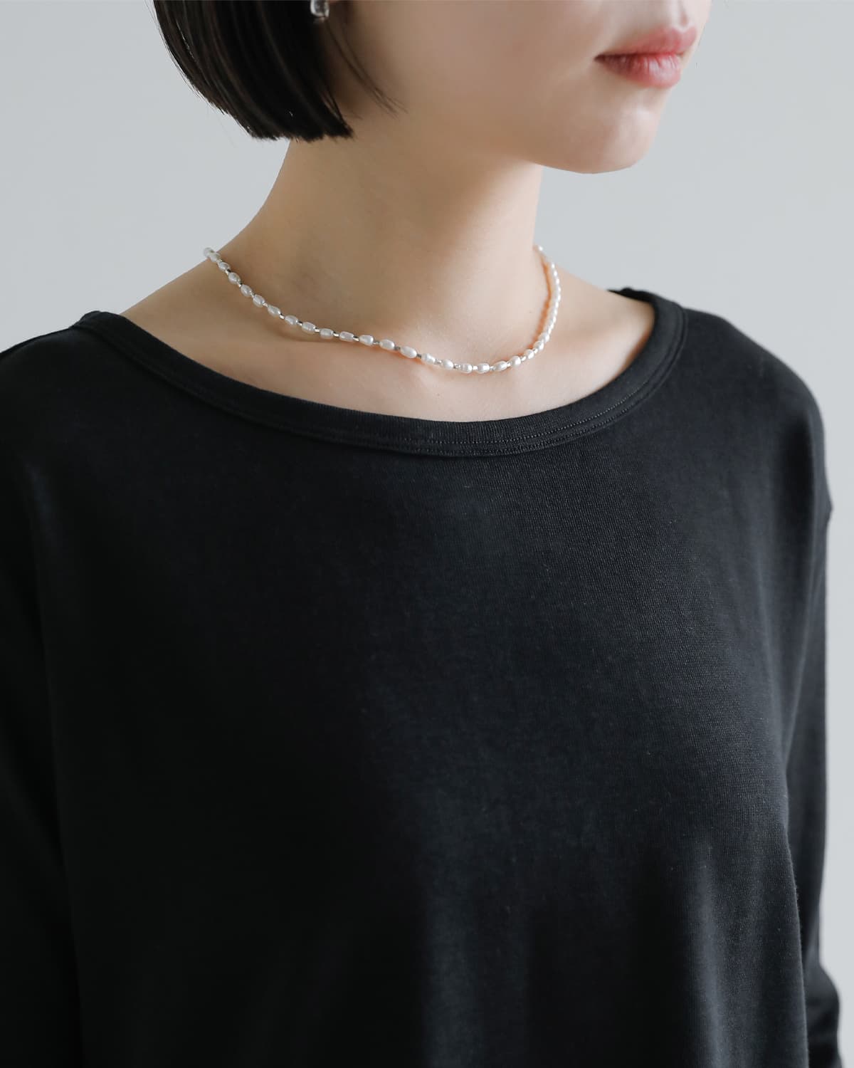 Studio Doe(スタジオドー)アシンメトリカル テクスチャード プルオーバー Asymmetrical Textured Pullover dn-261olt03
