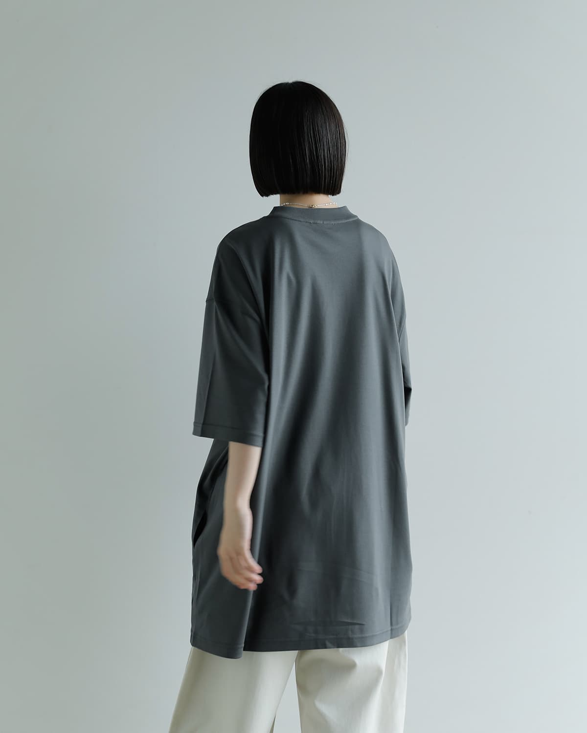 Studio Doe(スタジオドー)スーピマコットンルーズ Tシャツドレス Supima Cotton Loose T-shirt Dress dn-264adr10
