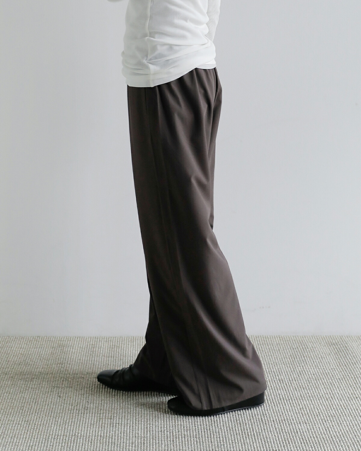 Studio Doe(スタジオドー)バンブーファイバー マット イージーパンツ LazyChic Matte Easy Pants dn-265bcp05