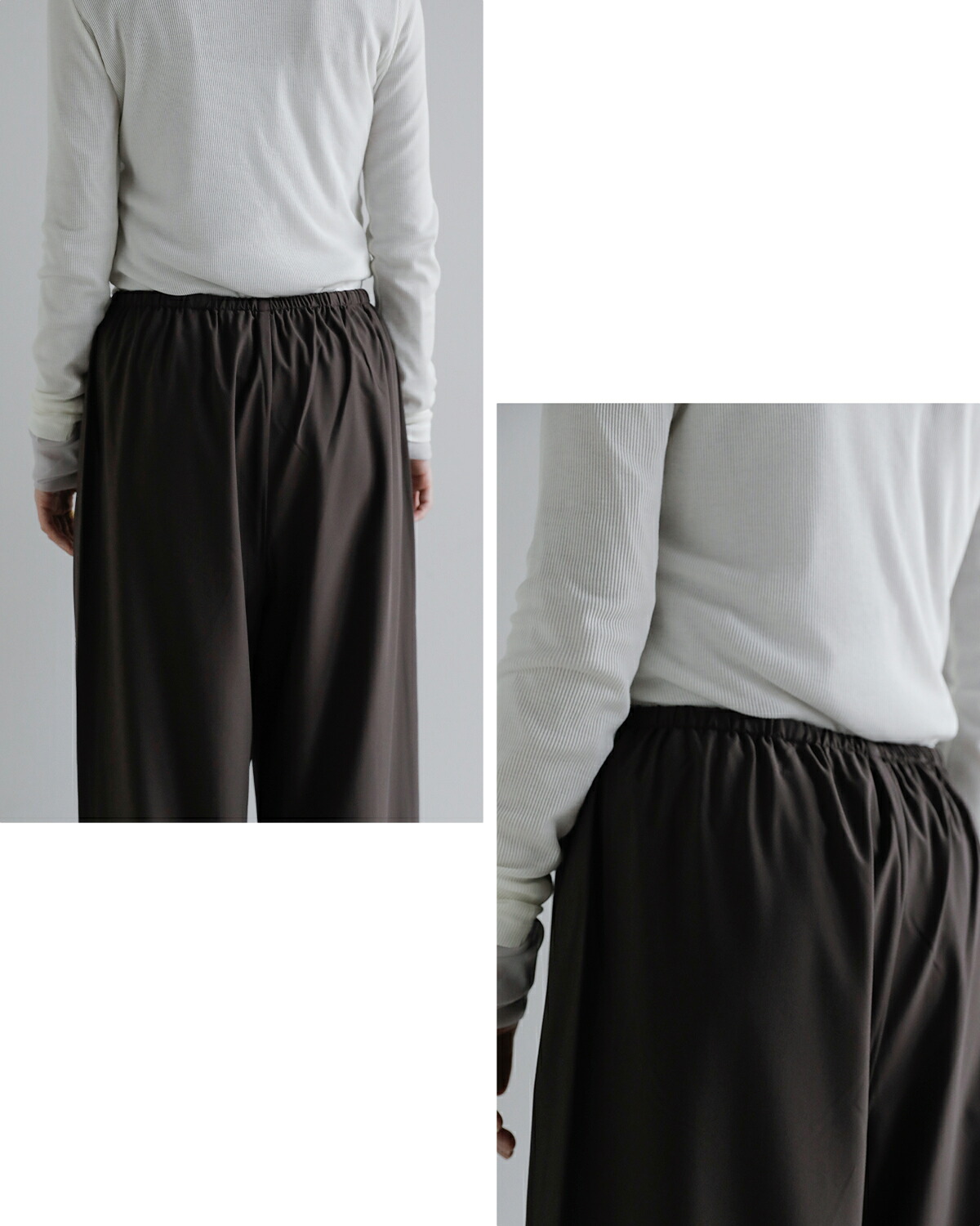 Studio Doe(スタジオドー)バンブーファイバー マット イージーパンツ LazyChic Matte Easy Pants dn-265bcp05