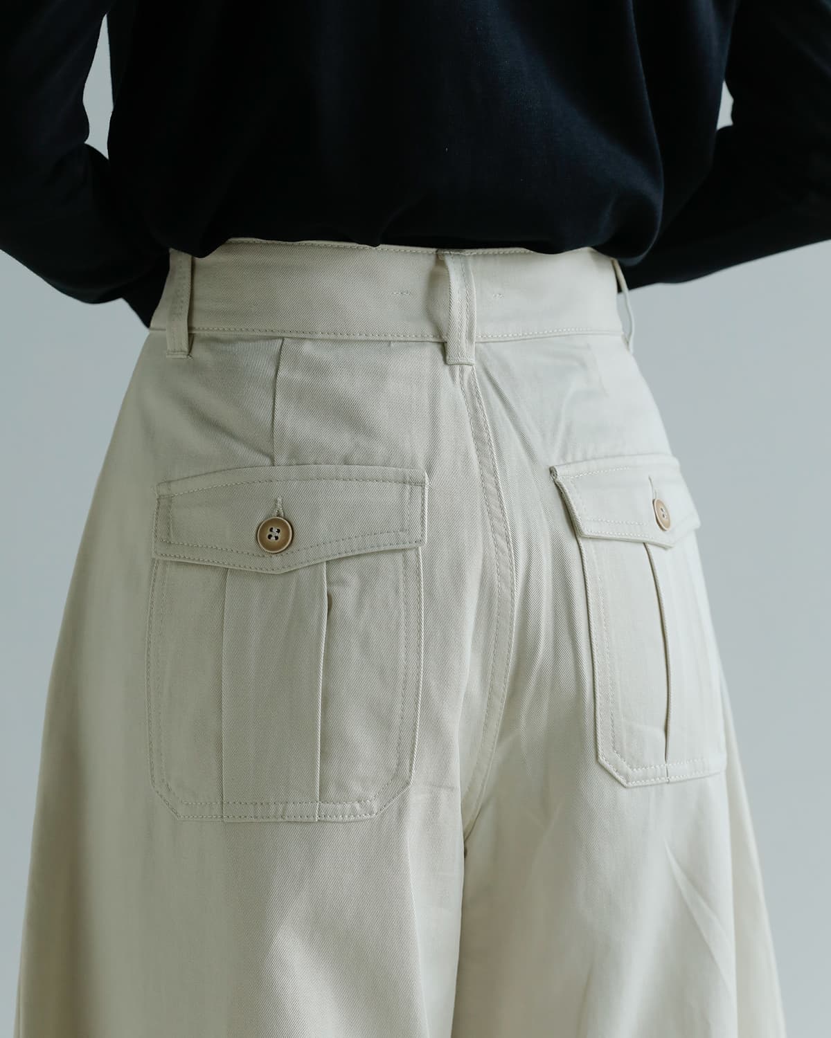 Studio Doe(スタジオドー)ソフトハビットカーブドワークパンツ Soft Habit Curved Work Pants dn-265bcp46