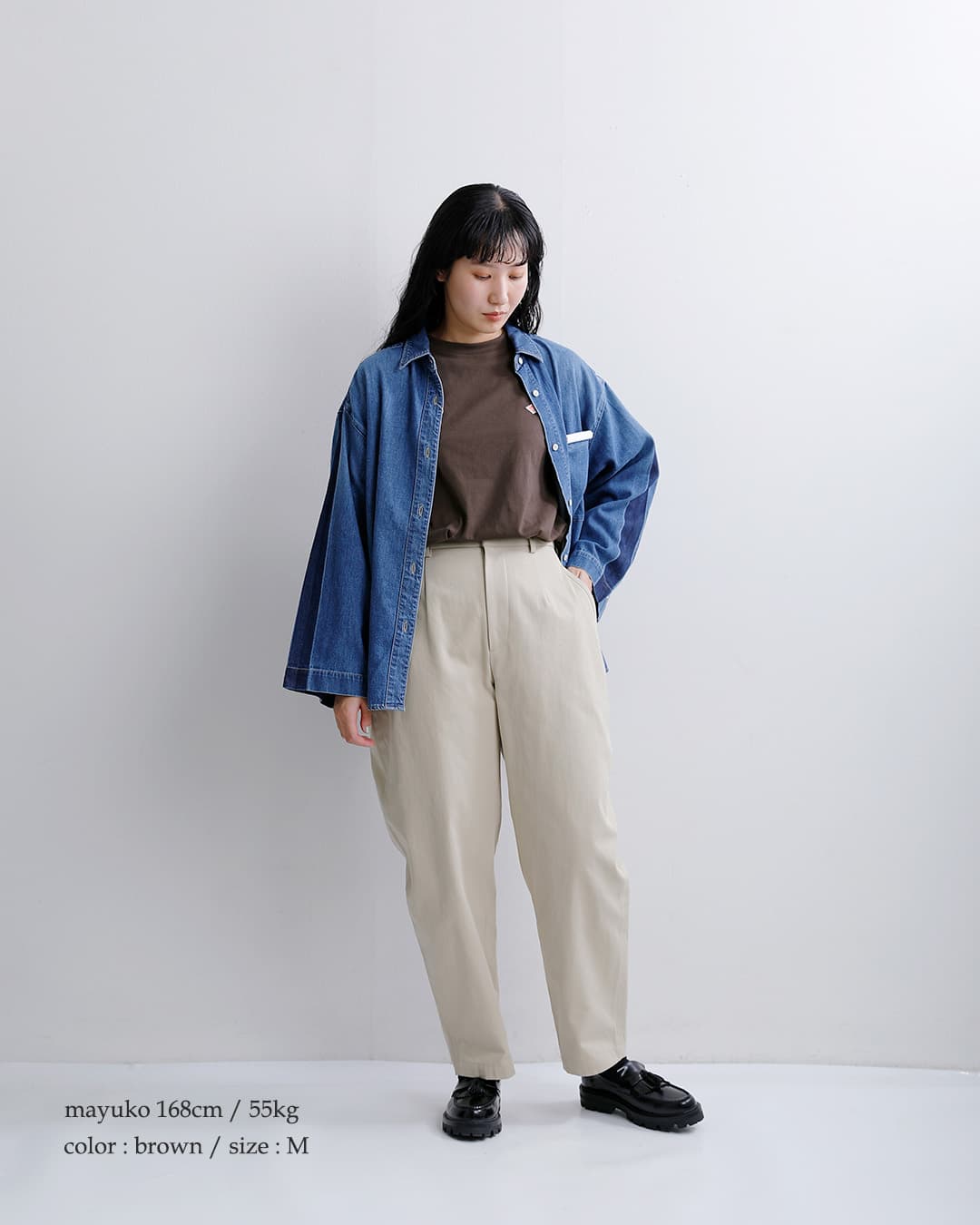 DANTON(ダントン)オープンエンドジャージー クルーネック ロングスリーブ Tシャツ dt-c0269tcb-26aw