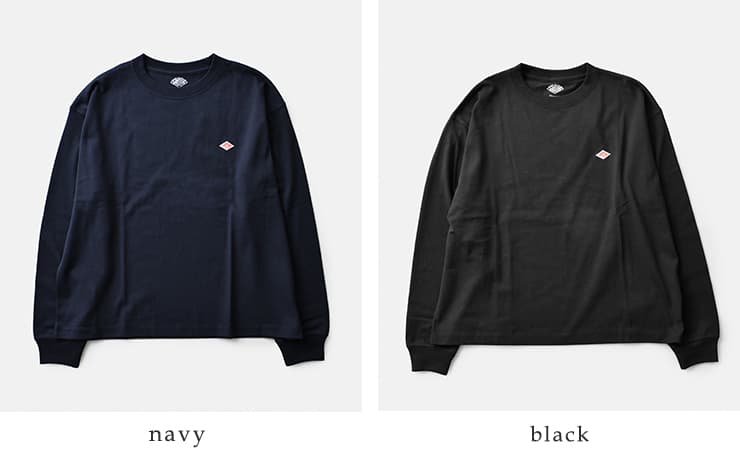 DANTON(ダントン)オープンエンドジャージー クルーネック ロングスリーブ Tシャツ dt-c0269tcb-26aw