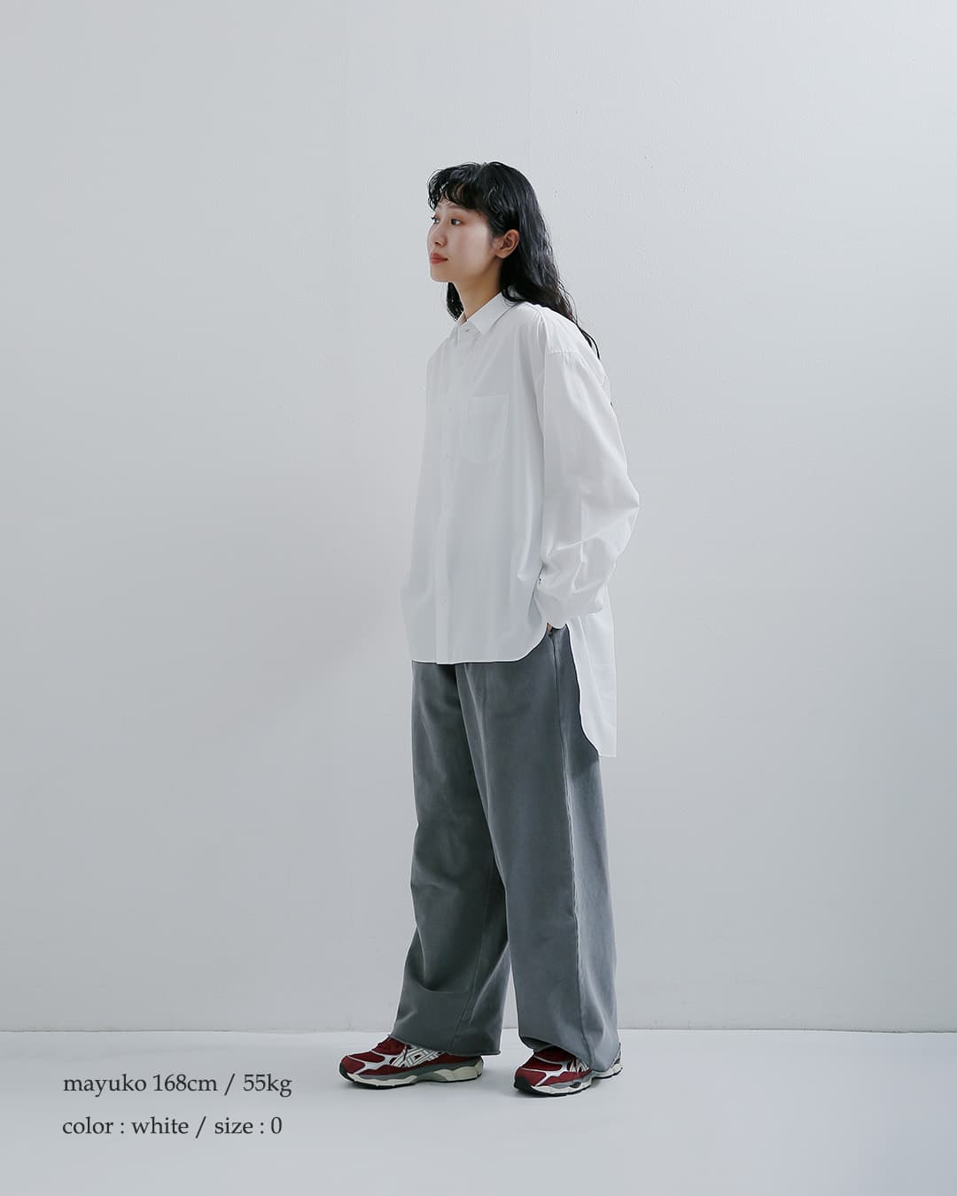 DIGAWEL(ディガウェル)コットンシルク ロングシャツ dwab019