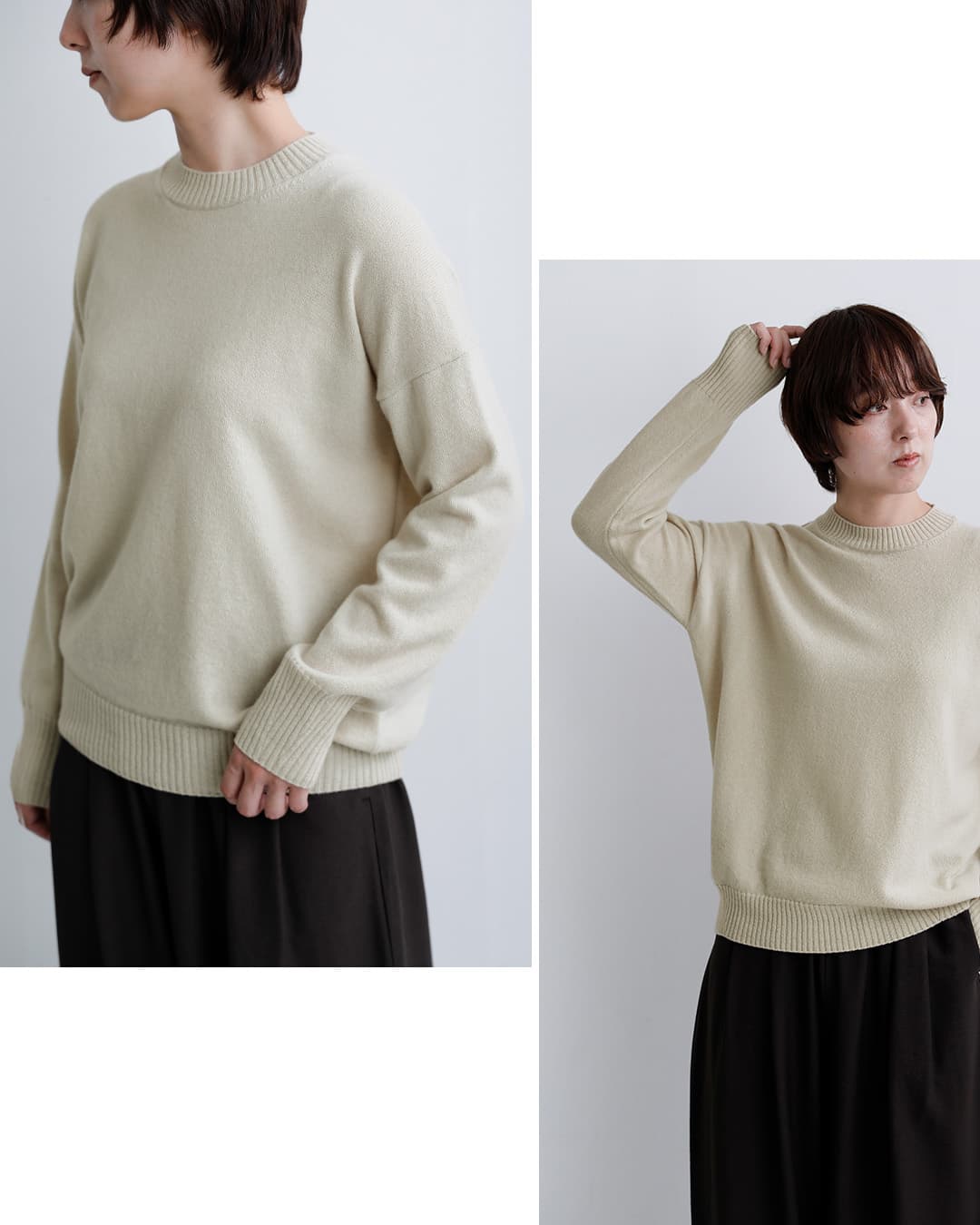 evam eva�E�[�� �N���[�l�b�N �Z�[�^�[ e263k065