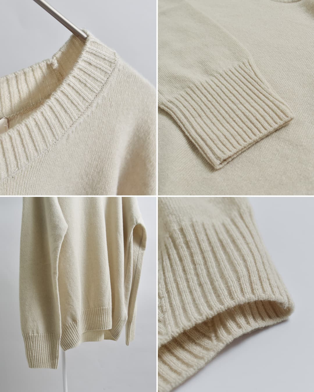 evam eva�E�[�� �N���[�l�b�N �Z�[�^�[ e263k065