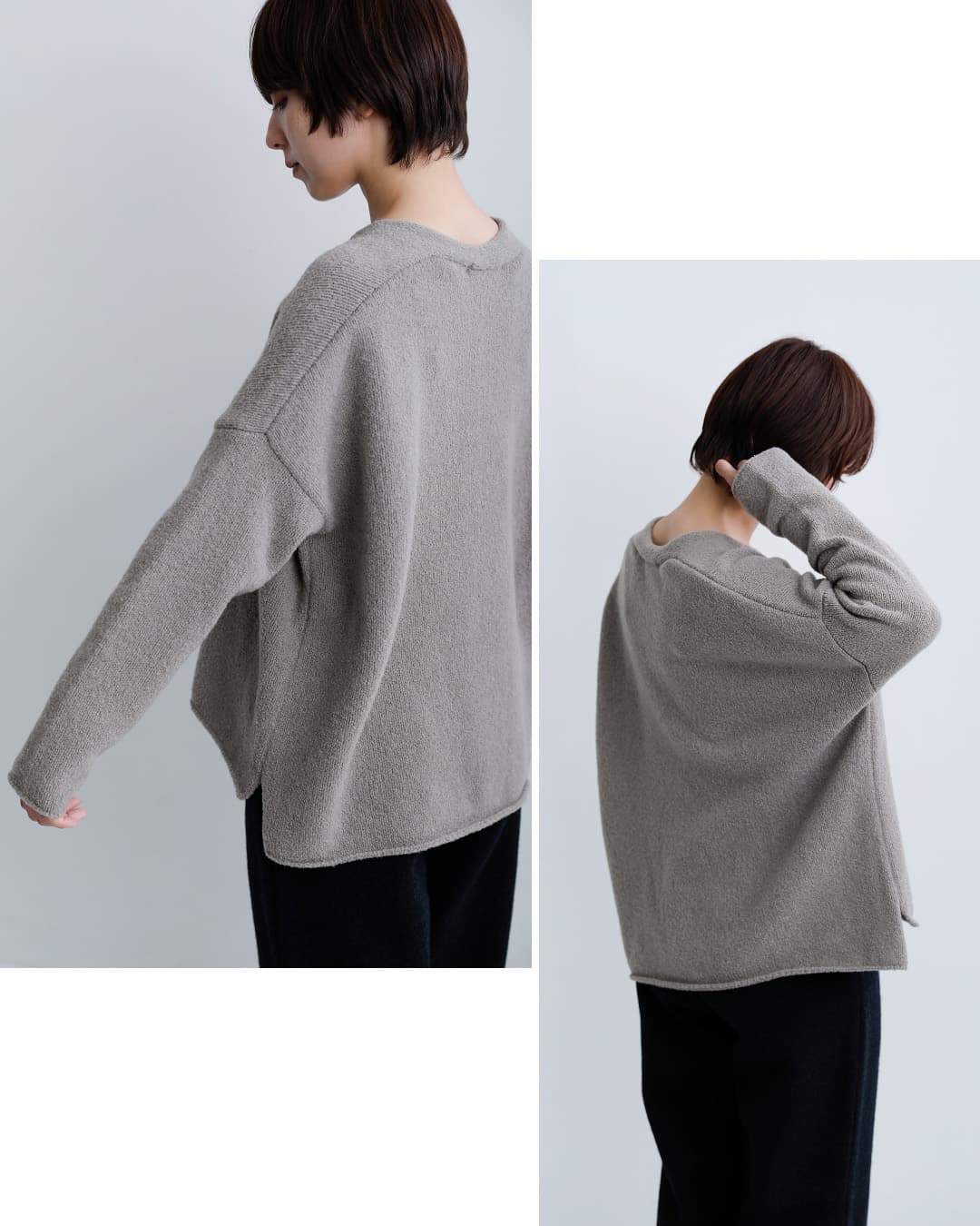 evam eva���j���[�E�[�� �J�b�g�I�t �N���[�l�b�N �Z�[�^�[ e263k107