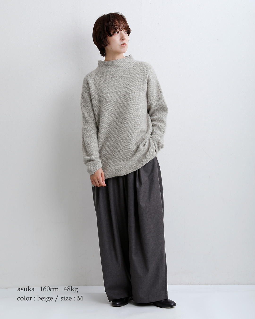 evam eva�E�[�� �t�H�b�N�X �n�C�l�b�N �j�b�g �Z�[�^�[ e263k226