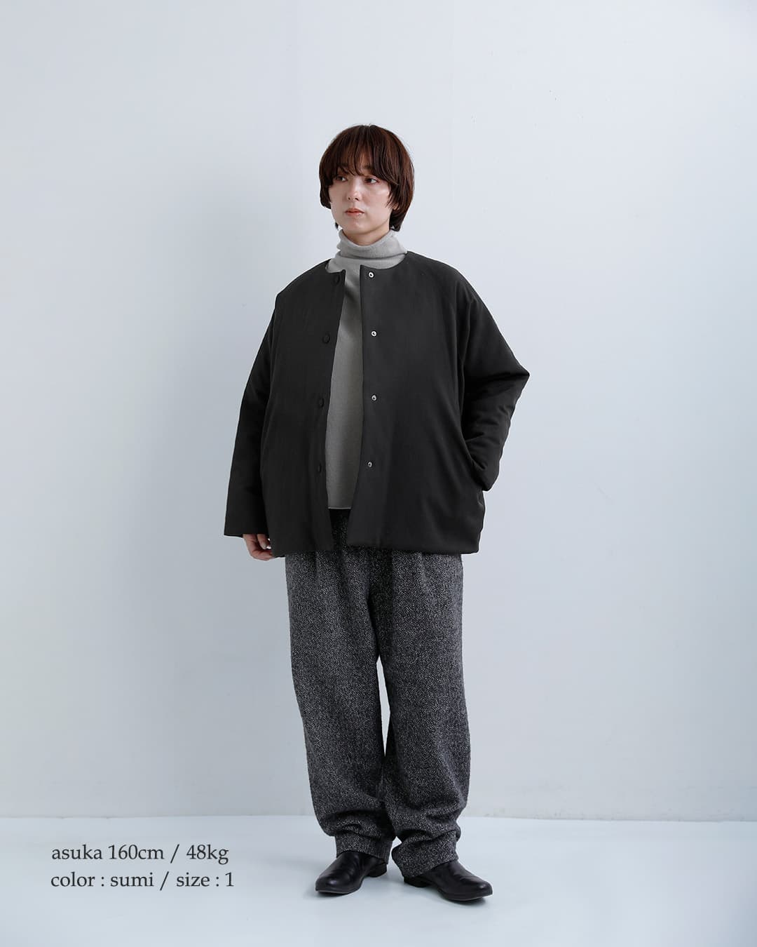 evam eva�E�[�� �p�f�b�h �m�[�J���[ �V���[�g�R�[�g e263t165