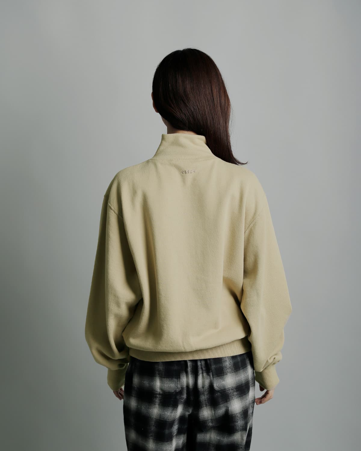 Obladaハーフジップ スウェットシャツ f2610cu08