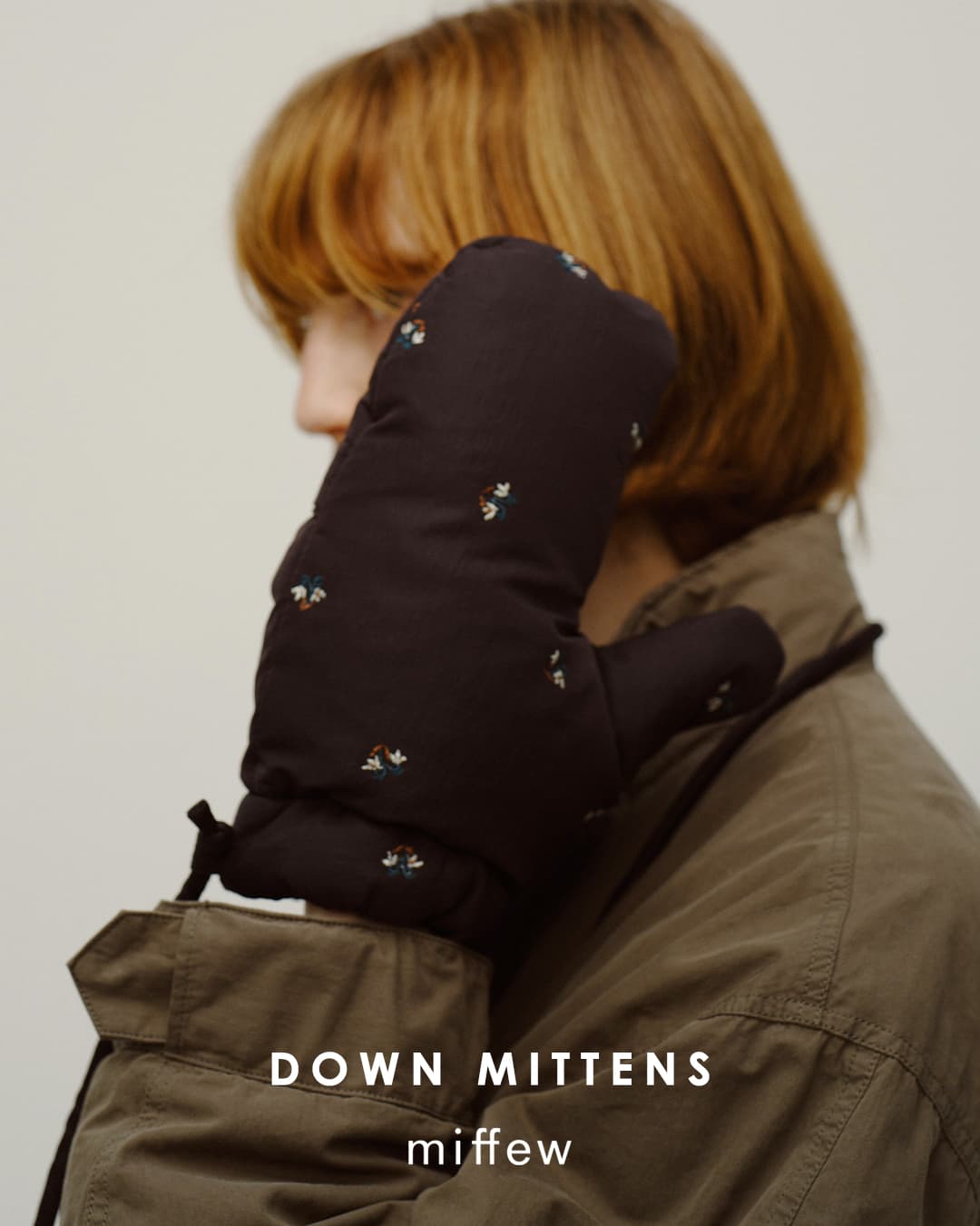 miffew(�~�t���[)�_�E�� �~�g�� DOWN MITTENS few26wac5355