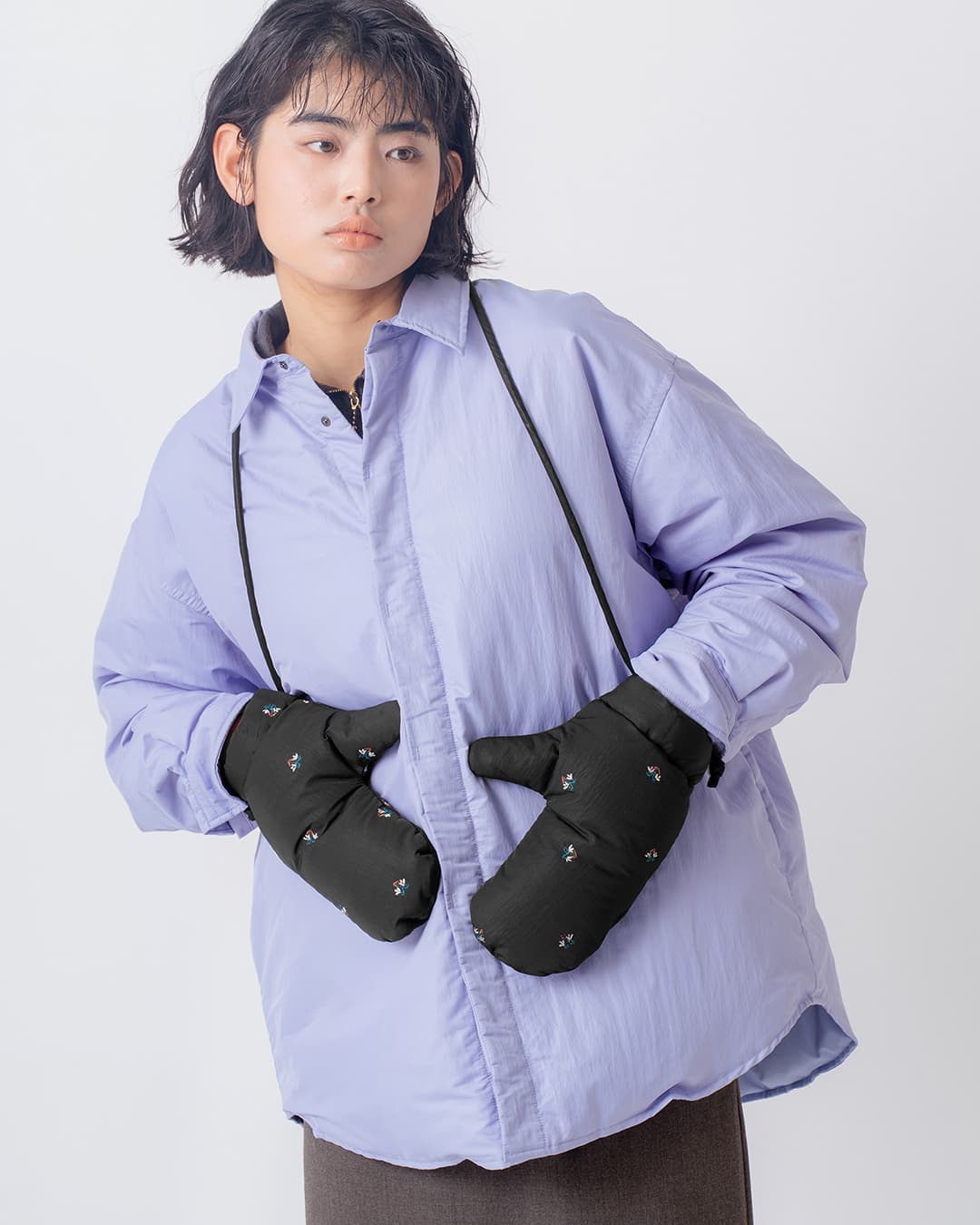 miffew(�~�t���[)�_�E�� �~�g�� DOWN MITTENS few26wac5355