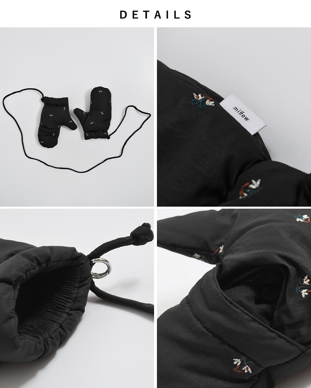 miffew(�~�t���[)�_�E�� �~�g�� DOWN MITTENS few26wac5355