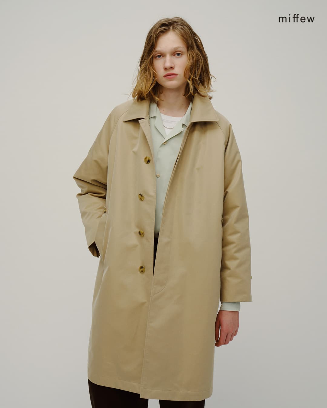 miffew(�~�t���[)�V���O���X���[�u �_�E�� �R�[�g SINGLE SLEEVE DOWN COAT few26wjk5401