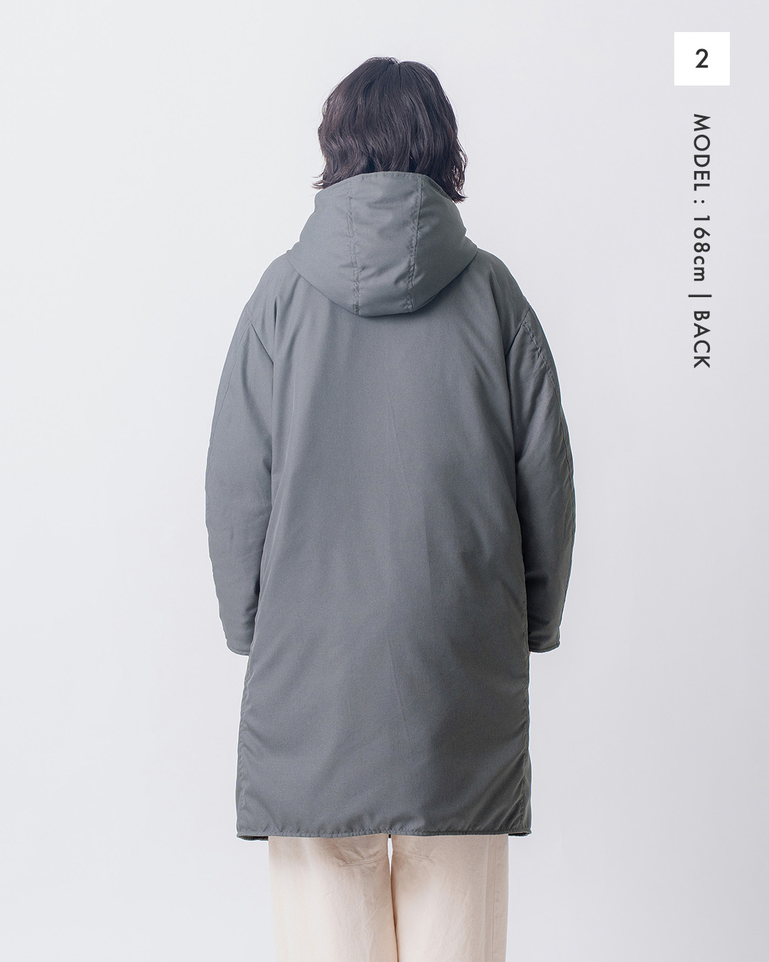 miffew�t�[�f�b�h �����O �_�E�� �R�[�g HOODED LONG DOWN COAT few26wjk5460
