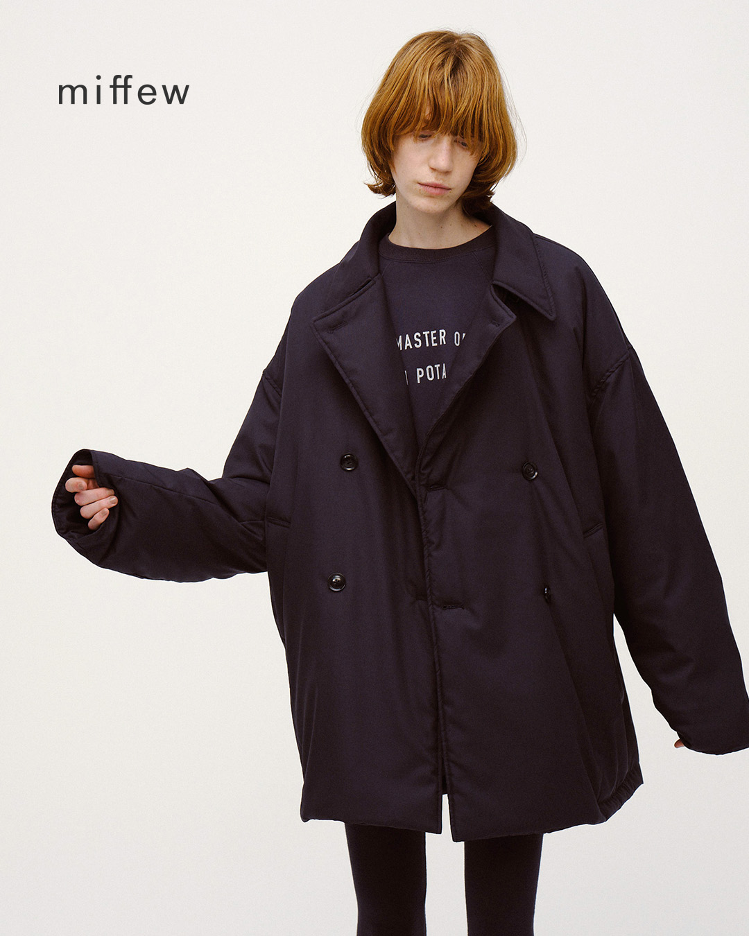 miffew�s�[ �_�E�� �R�[�g PEA DOWN COAT few26wjk5461