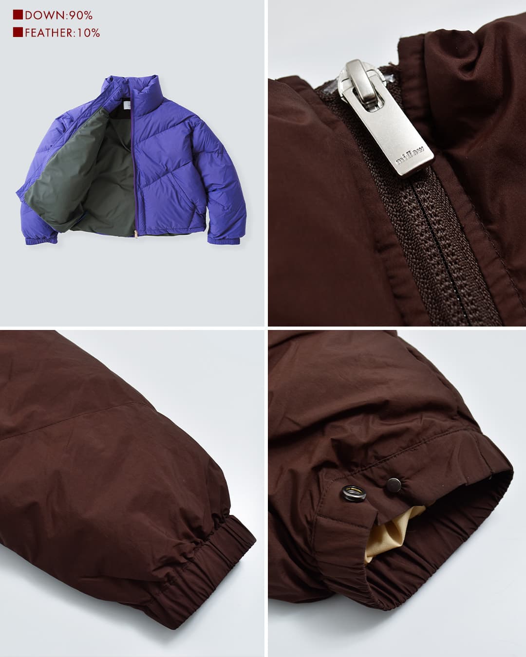 miffew�L���e�B���O �_�E�� �W���P�b�g QUILTING DOWN JACKET few26wjk5462