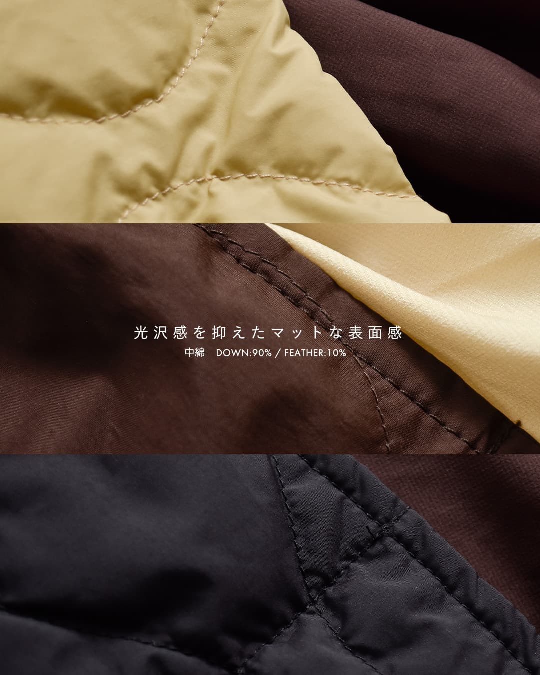 miffew�e���g���C�� �W�b�v�A�b�v �_�E�� �R�[�g TENT LINE ZIP UP DOWN COAT few26wjk5463