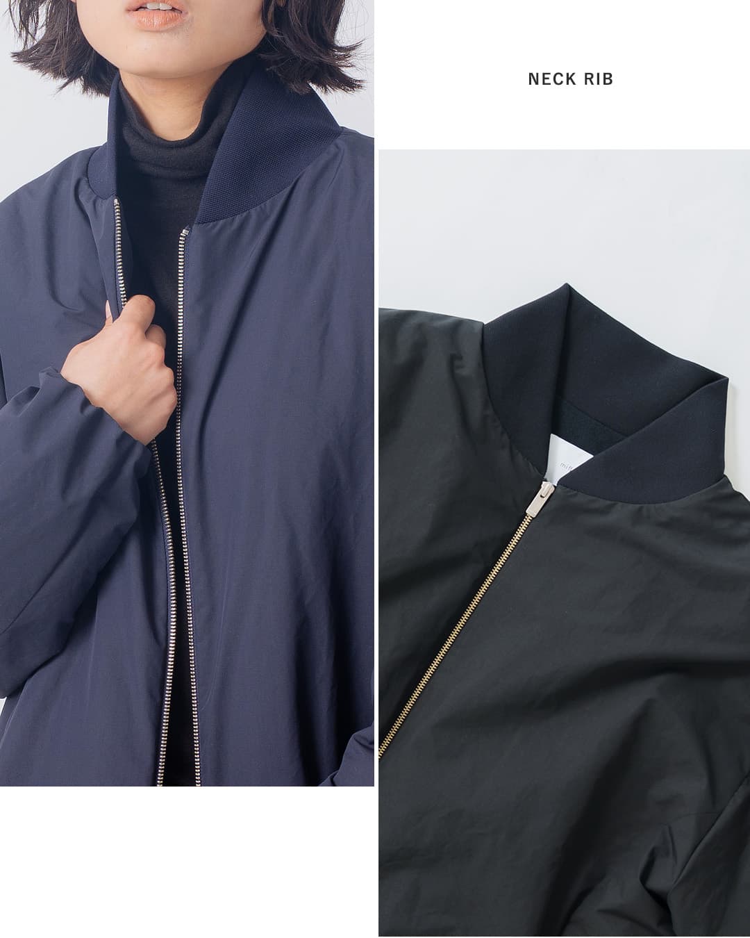 miffew�l�b�N���u �W�b�v�A�b�v �_�E���R�[�g VARSITY DOWN COAT few26wjk5464