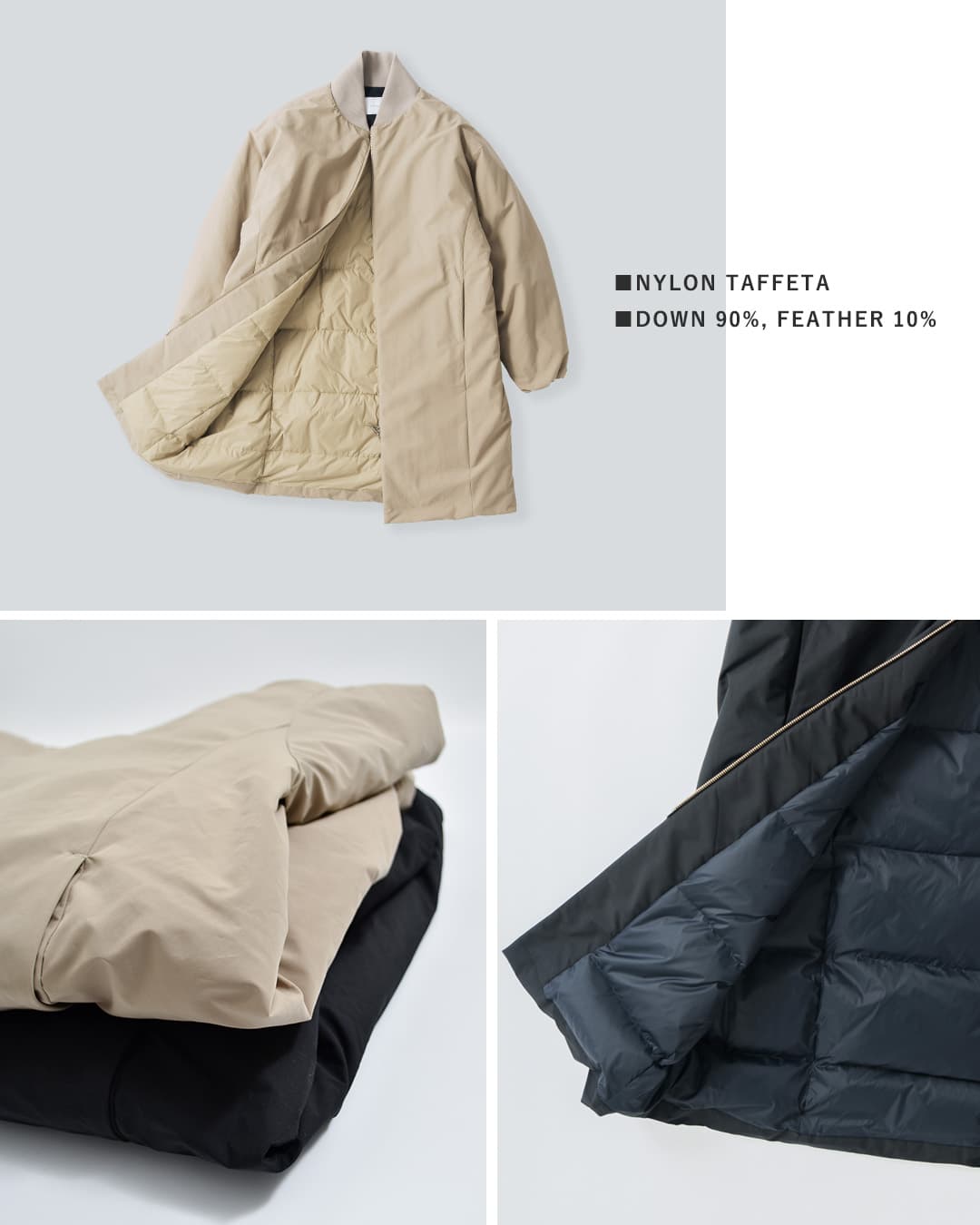miffew�l�b�N���u �W�b�v�A�b�v �_�E���R�[�g VARSITY DOWN COAT few26wjk5464