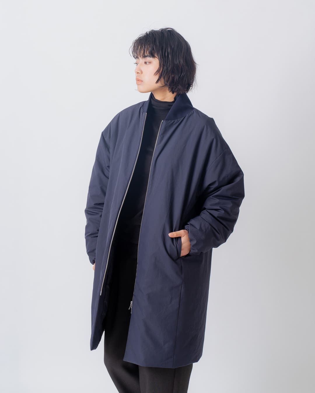 miffew�l�b�N���u �W�b�v�A�b�v �_�E���R�[�g VARSITY DOWN COAT few26wjk5464