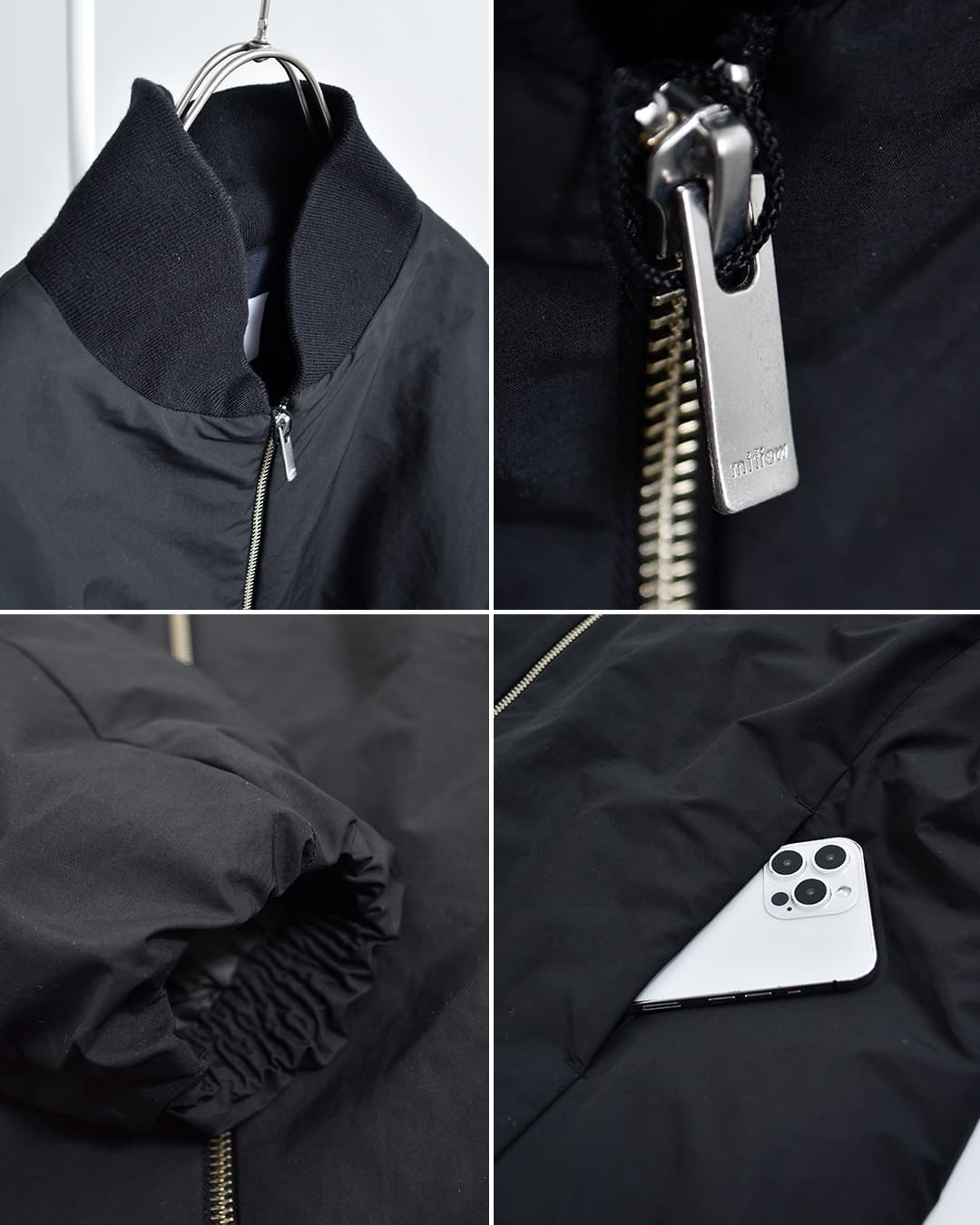 miffew�l�b�N���u �W�b�v�A�b�v �_�E���R�[�g VARSITY DOWN COAT few26wjk5464