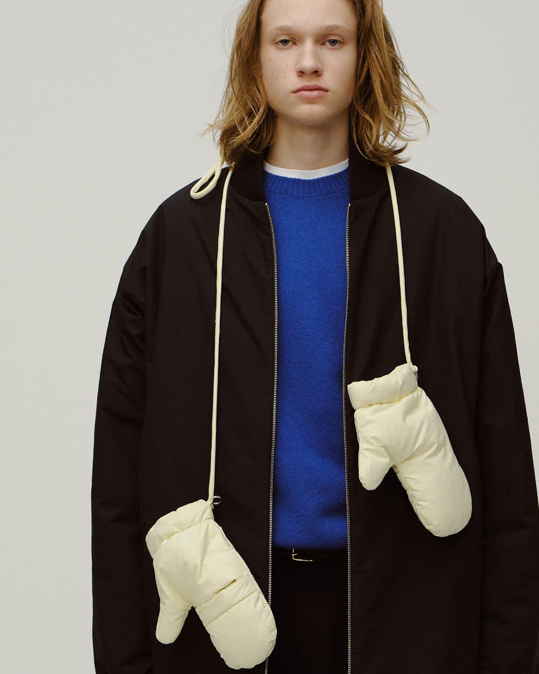 miffew�l�b�N���u �W�b�v�A�b�v �_�E���R�[�g VARSITY DOWN COAT few26wjk5464