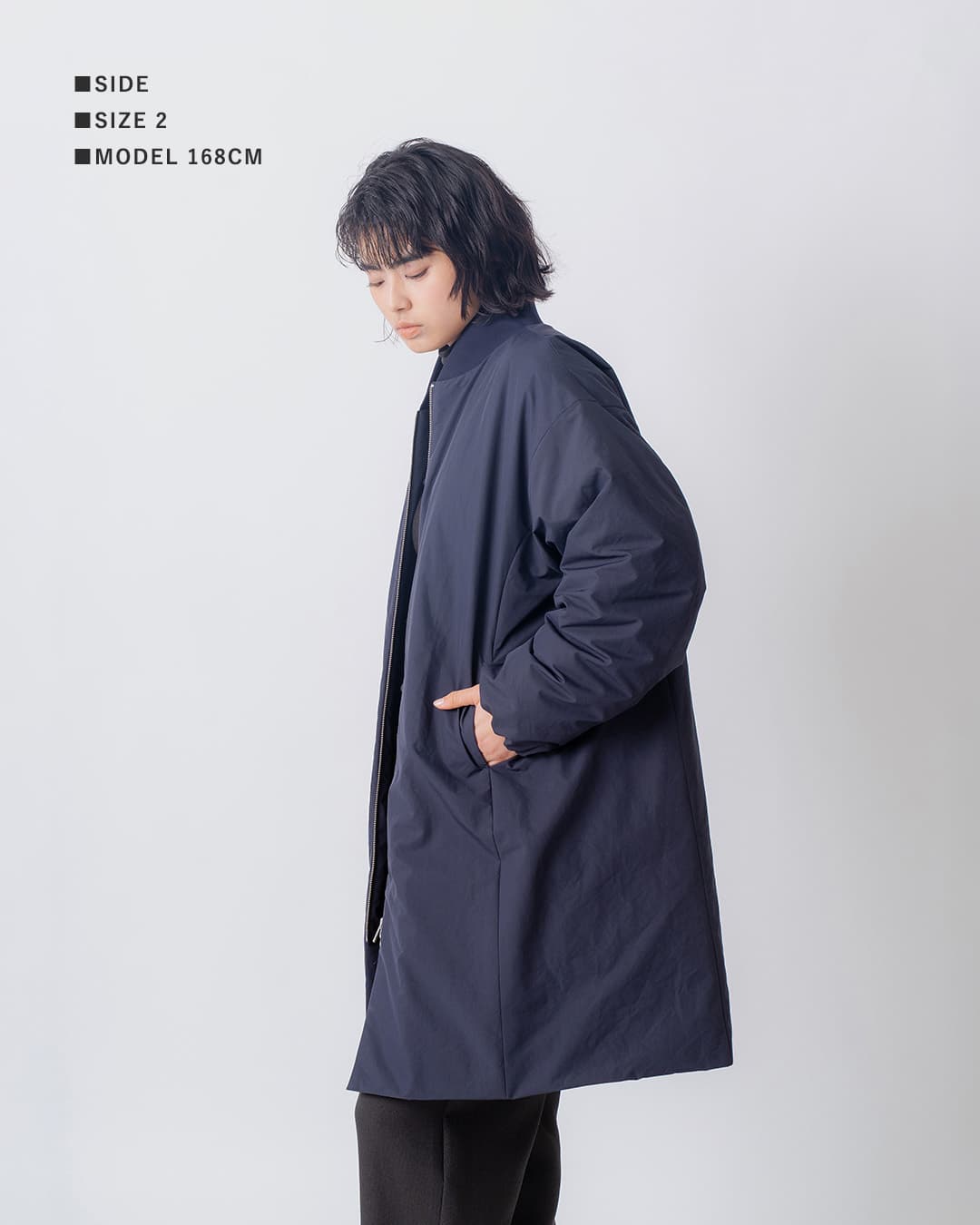 miffew�l�b�N���u �W�b�v�A�b�v �_�E���R�[�g VARSITY DOWN COAT few26wjk5464