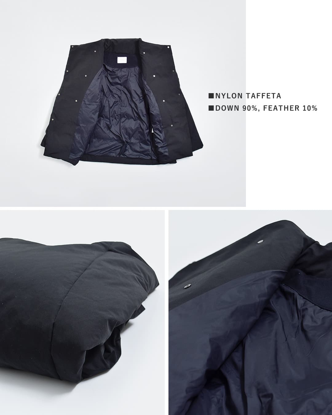 miffew�X�N�G�A �~�h�� �_�E�� �R�[�g SQUARE MIDDLE DOWN COAT few26wjk5465