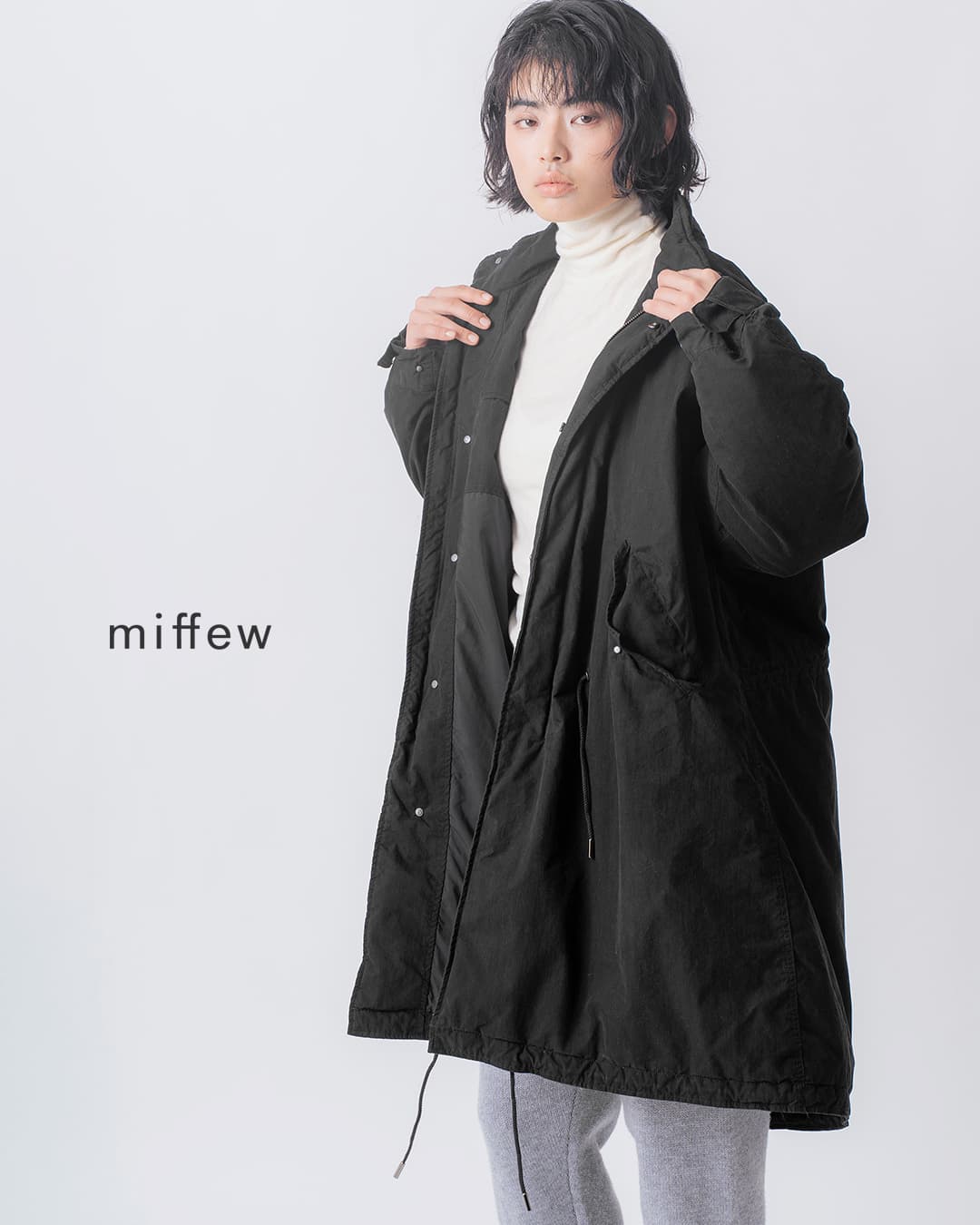 miffew(�~�t���[)�t�B�[���h �_�E�� �R�[�g FIELD DOWN COAT few26wjk5471