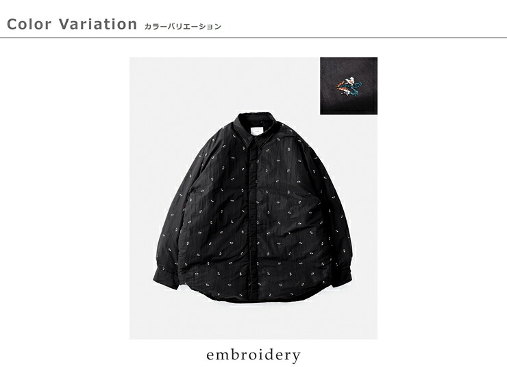 miffew�t�����[ �_�E�� �V���c �W���P�b�g FLOWER DOWN SHIRTS JACKET few26wjk5476