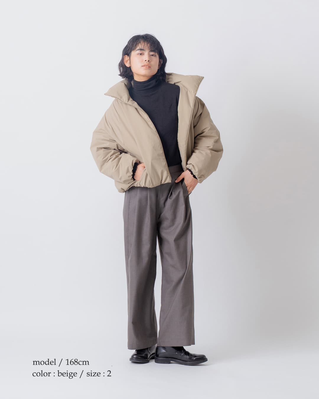 miffew�X�^���h�J���[ �_�E�� �W���P�b�g STAND COLLAR DOWN JACKET few26wjk5480