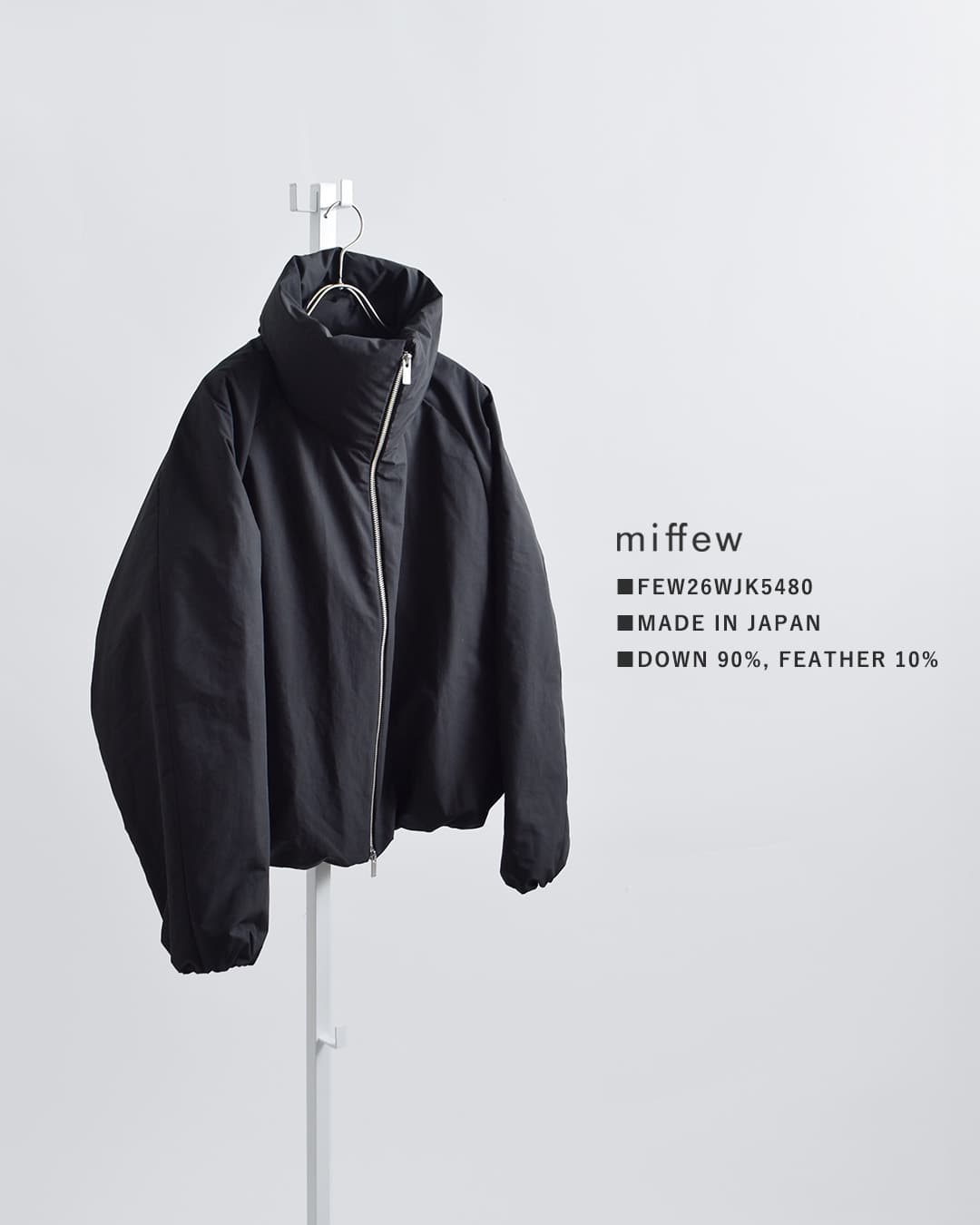 miffew�X�^���h�J���[ �_�E�� �W���P�b�g STAND COLLAR DOWN JACKET few26wjk5480