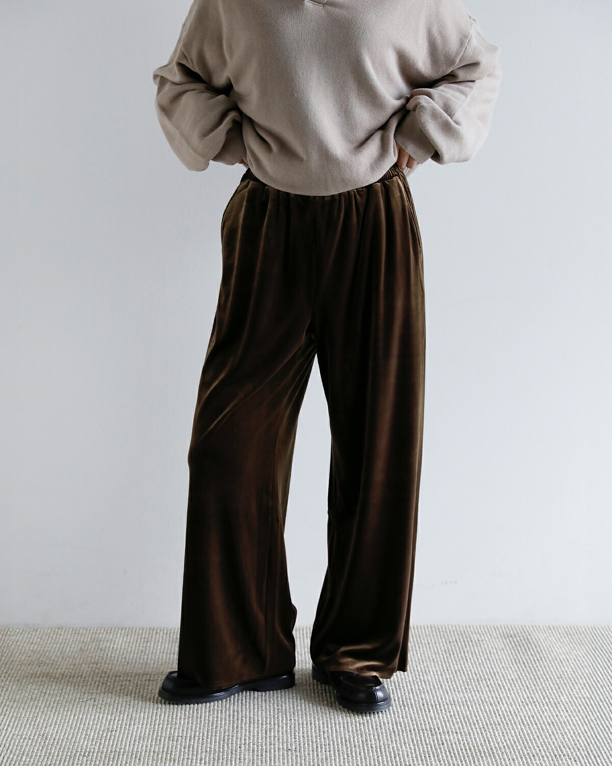 GREYCHORD(グレーコード)ストレッチ イージーパンツ LAYLA flgc02406  秋冬