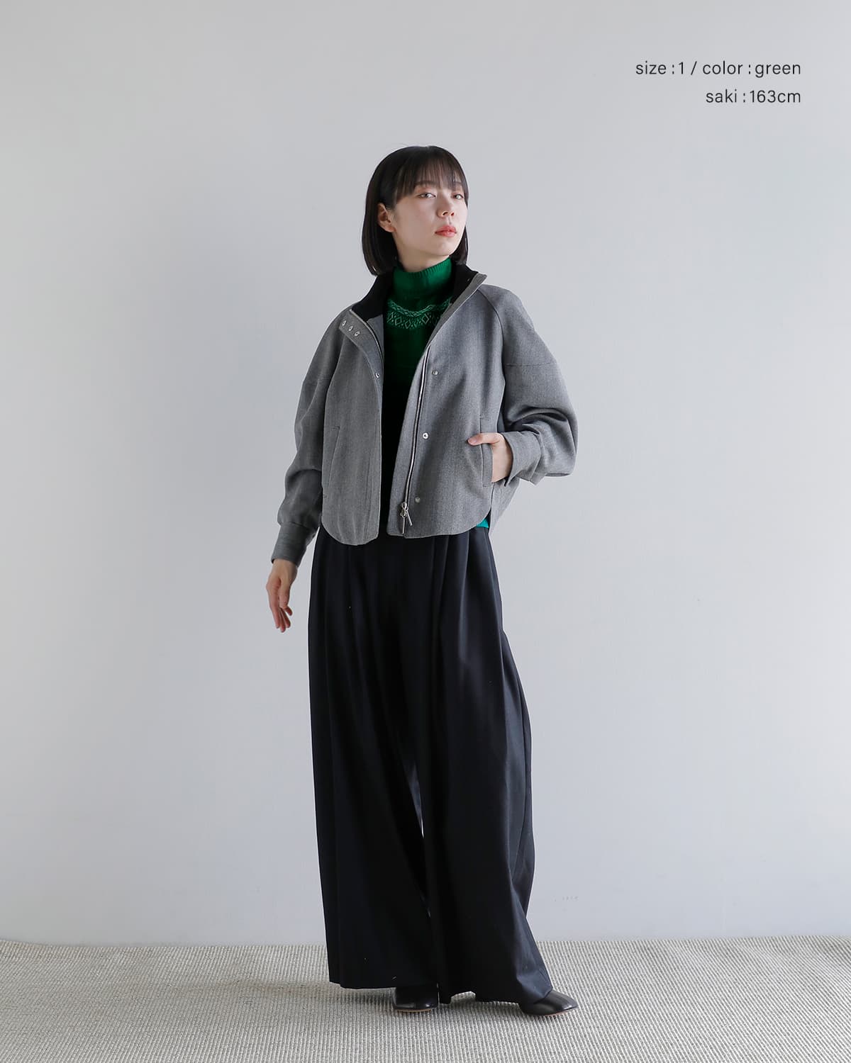 support surface(サポートサーフェス)ウール タートルネック セーター fmd27a404-t0108  秋冬