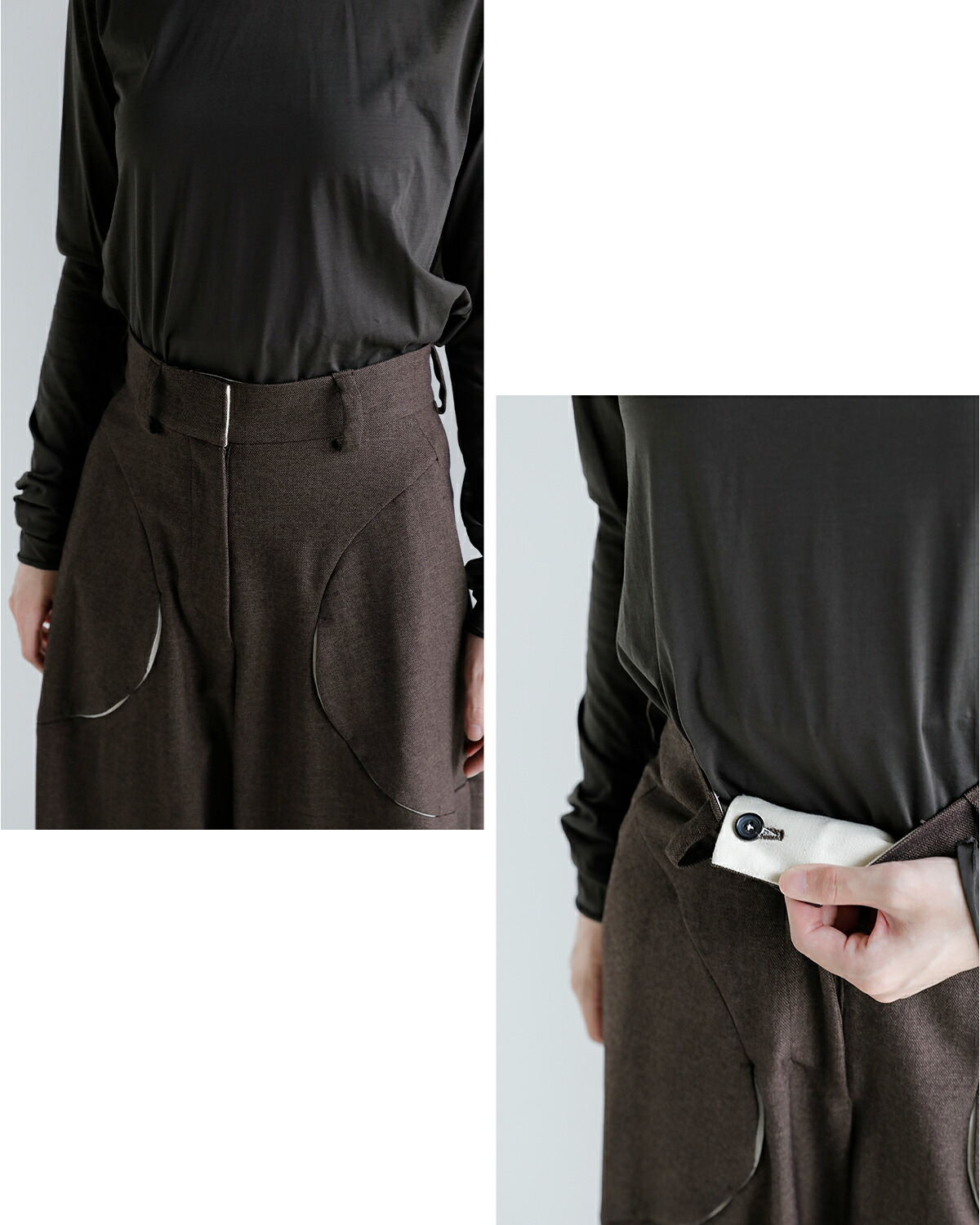 support surface(サポートサーフェス)ボンタン トラウザー パンツ fpd27a140-tko0242 秋冬