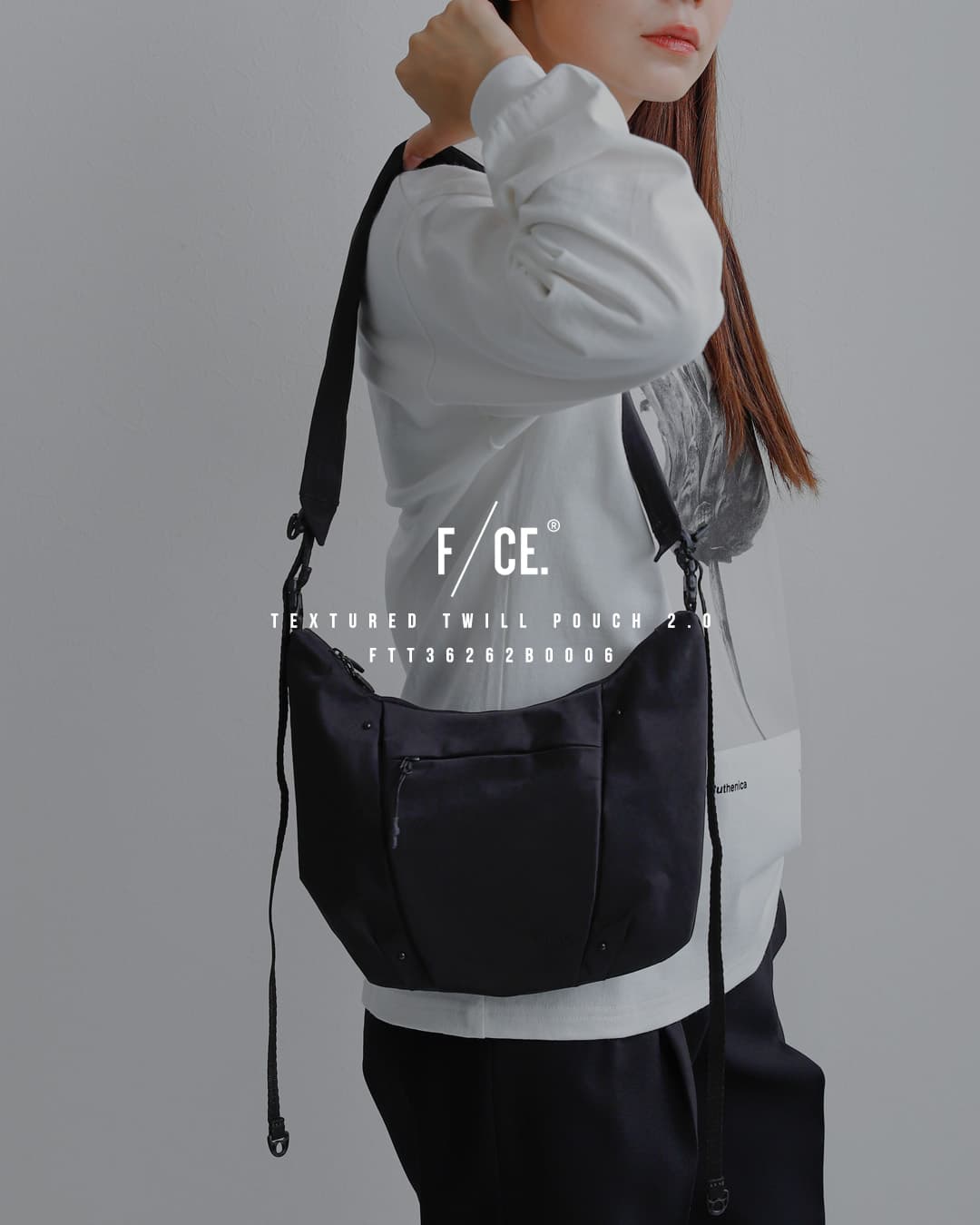 F/CE.テクスチャードツイル ポーチ 2.0 TEXTURED TWILL POUCH 2.0 ftt36262b0006