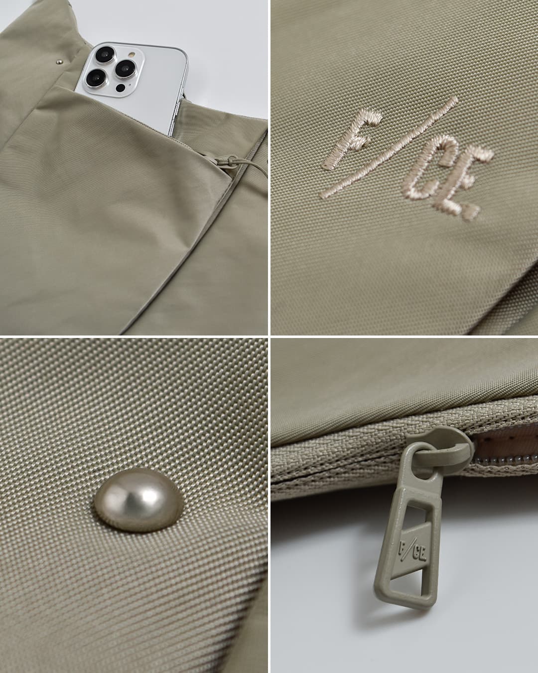 F/CE.テクスチャードツイル ポーチ 2.0 TEXTURED TWILL POUCH 2.0 ftt36262b0006