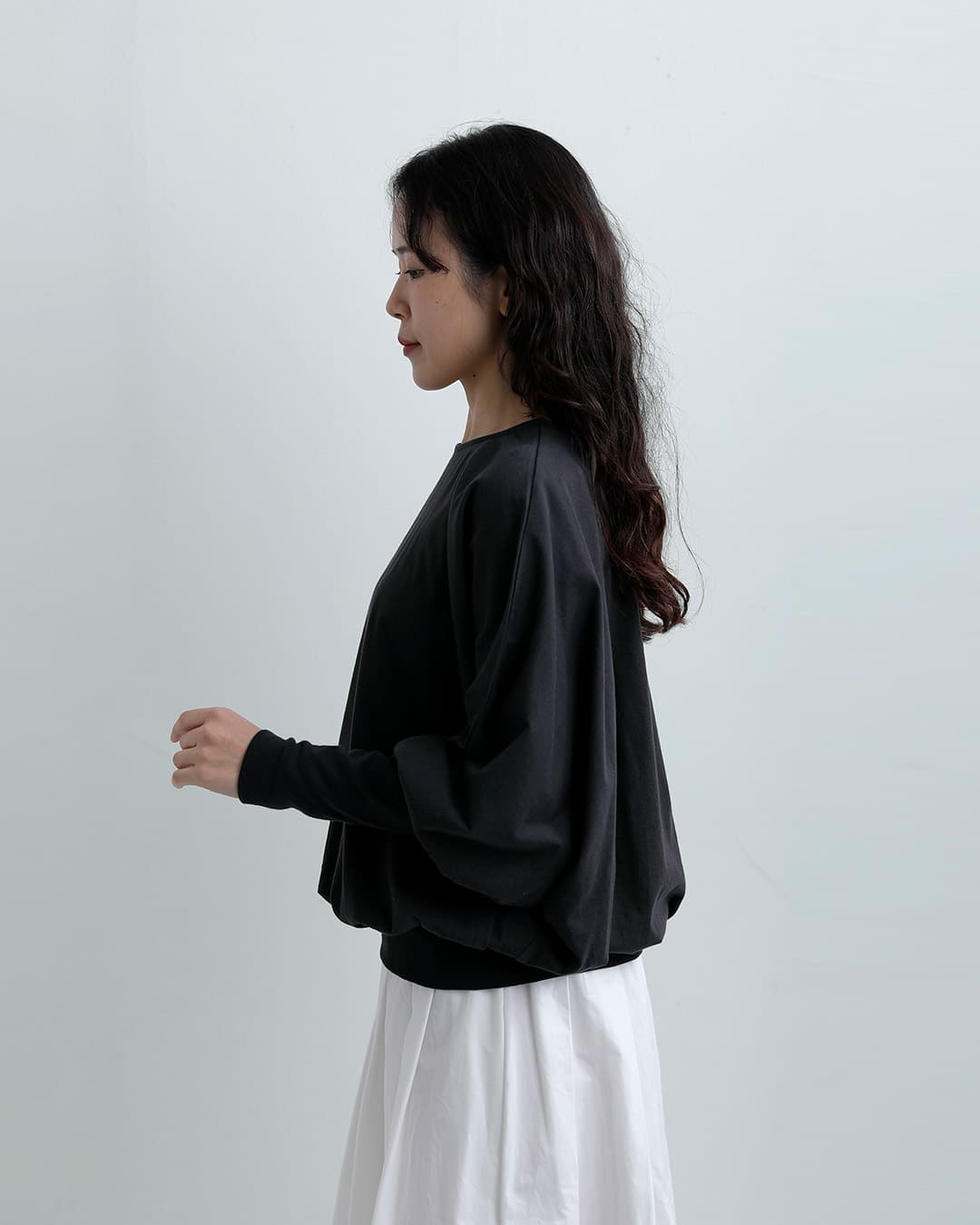 Gauzeコットン ハイゲージ カットソー MAISON PULL OVER g1214