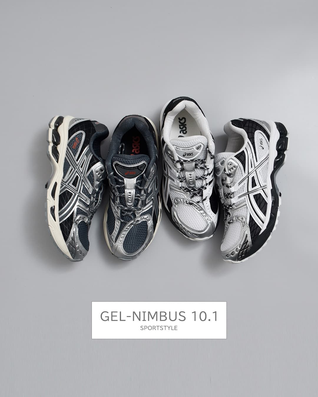 ASICSゲルニンバス スポーツスタイル スニーカー GEL-NIMBUS 10.1 gel-nimbus10-1