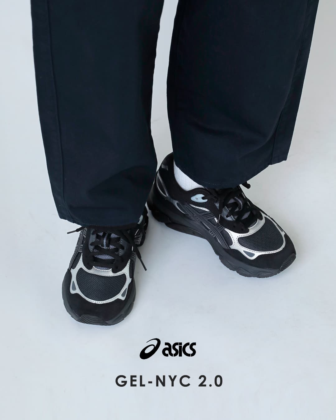 ASICS(アシックス)ゲルエヌワイシー スポーツスタイル スニーカー GEL-NYC 2.0 gel-nyc-2-0