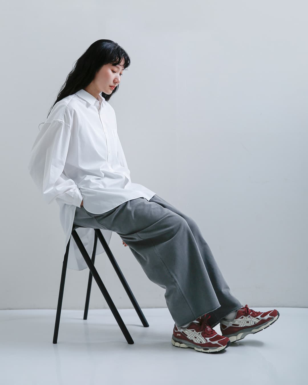 ASICS(アシックス)ゲルエヌワイシー スポーツスタイル スニーカー “GEL-NYC” gel-nyc