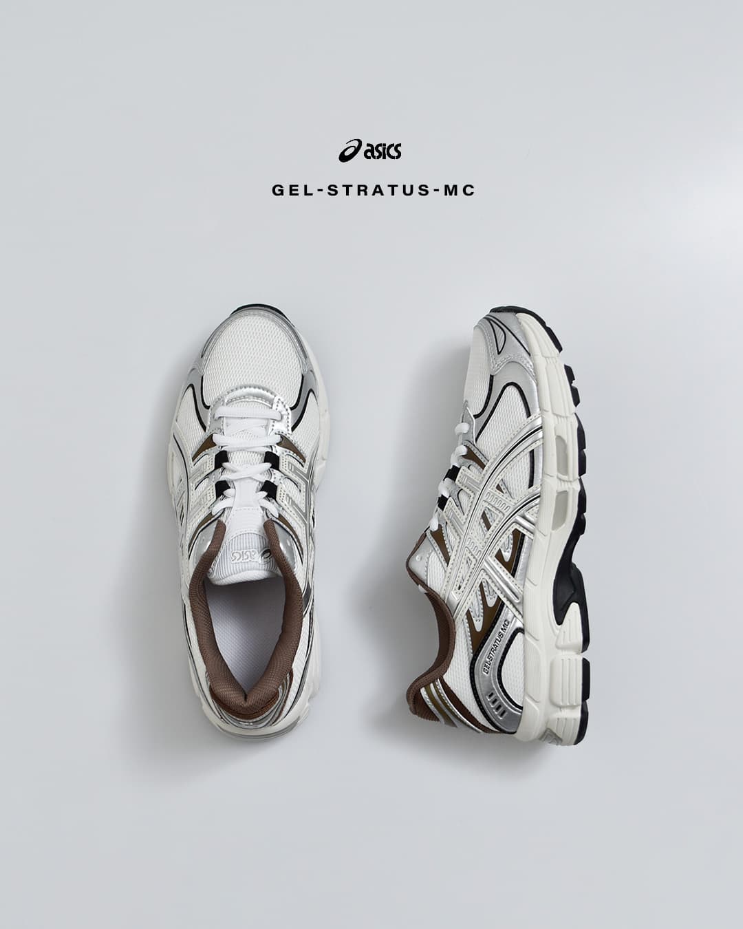 ASICSゲルストラタス スポーツスタイル スニーカー GEL-STRATUS MC gel-stratus-mc