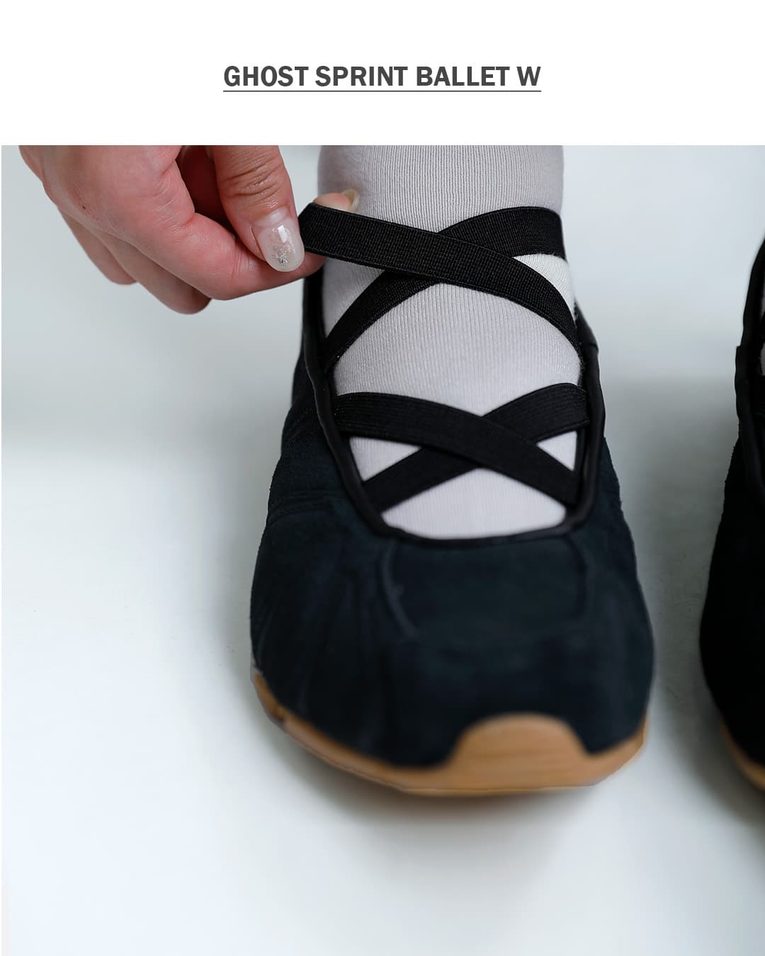 adidas Originalsゴーストスプリント レザーアッパー スニーカー GHOST SPRINT BALLET W ghost-s-b-w