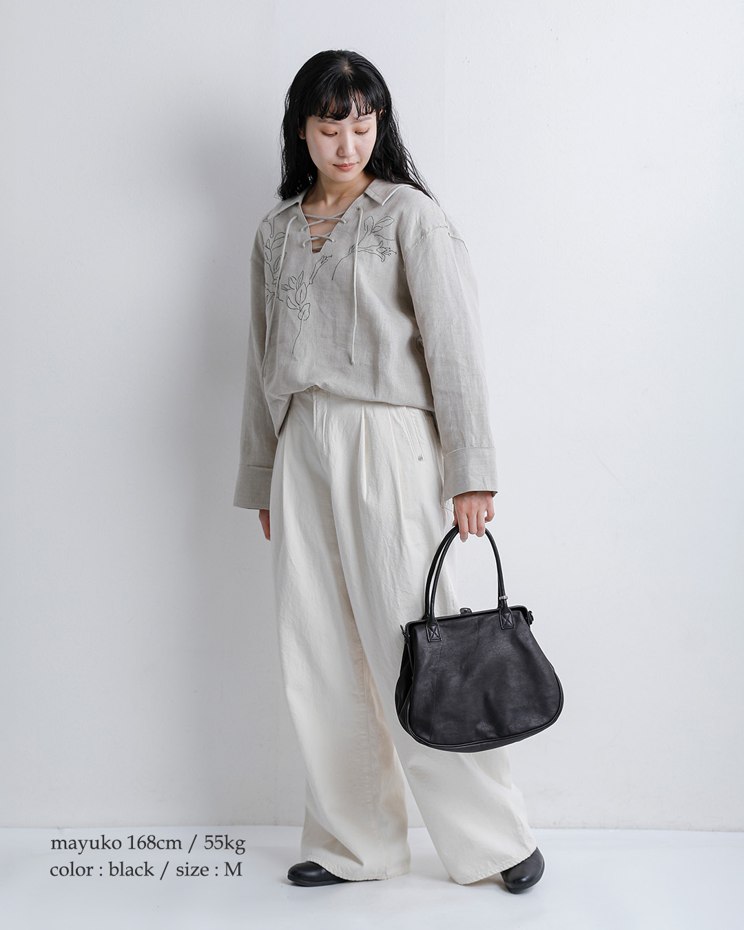 CHRISTIAN PEAU2way レザー がま口 トート バッグ gm-totebag-2way