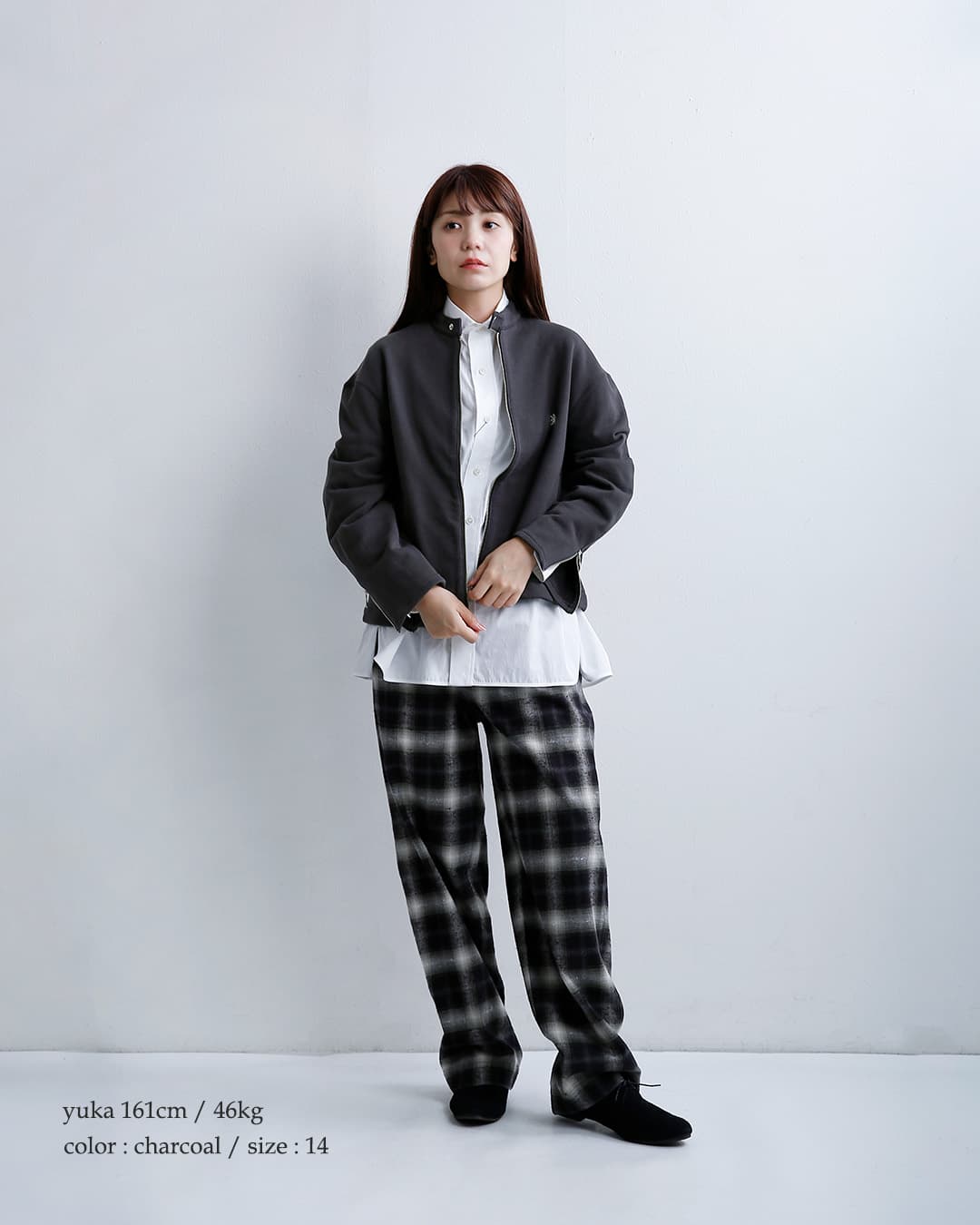Gymphlexヘビー裏毛 シングルライダース ジャケット gy-a0862wol