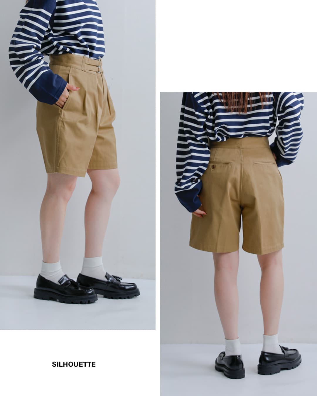 LENO(���m)�R�b�g���c�C�� �_�u���x���g �O���J�V���[�g�p���c DOUBLE BELTED GURKHA  SHORTS h2601-pt001
