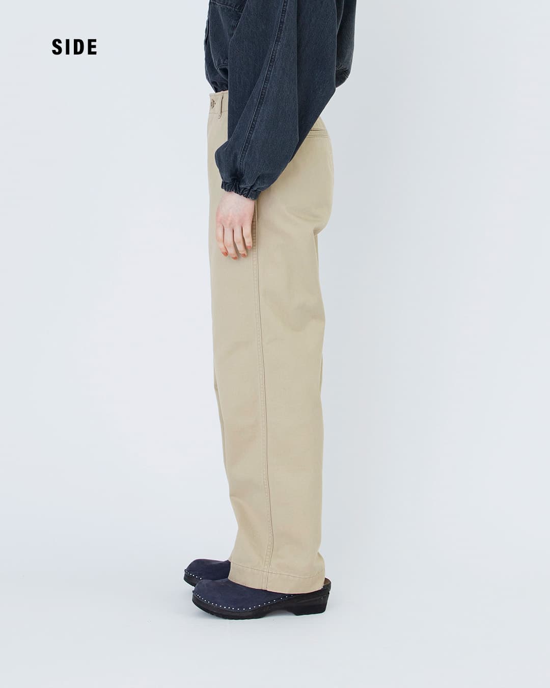 Johnbullコットンツイル チノ ストレート パンツ jl263p06