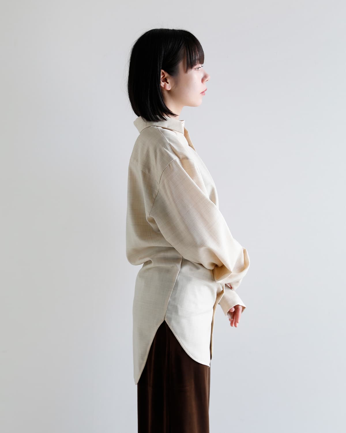 JUN MIKAMI(ジュンミカミ)ウール シャツ jm-26aw-6-j  秋冬