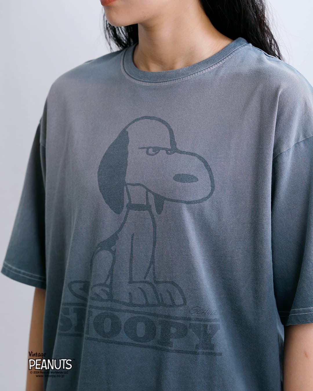 Johnbullコットン 半袖 Tシャツ PEANUTS SNOOPY / CHARLIE BROWN T jt263c01-02